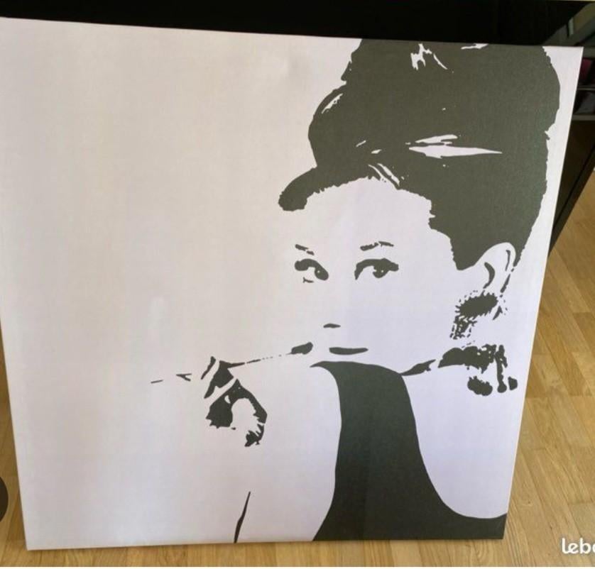 Grande toile Audrey Hepburn, Enlèvement