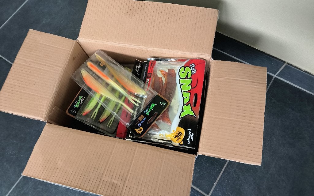 Kunstaas Fox.Rage.Lunker City.Cabin Creek baits, Ophalen of Verzenden, Zo goed als nieuw, Complete set