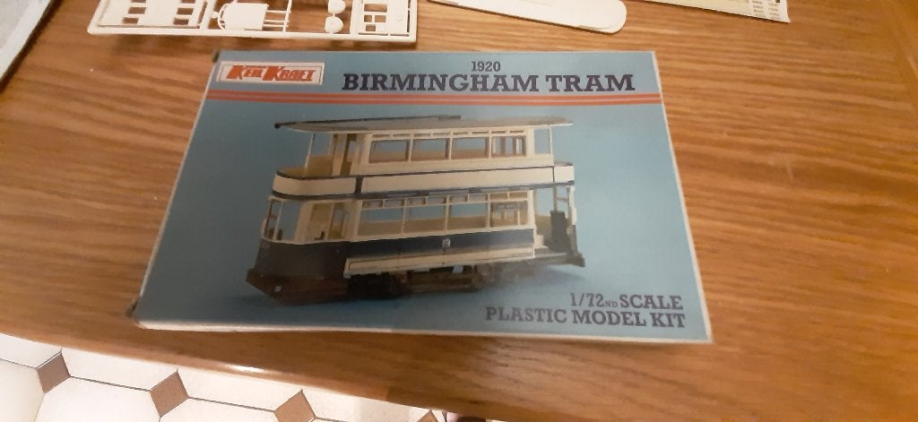 KEIL KRAFT - Tram van Birmingham uit 1920, Hobby en Vrije tijd, Modelbouw | Auto's en Voertuigen, Ophalen of Verzenden, Nieuw