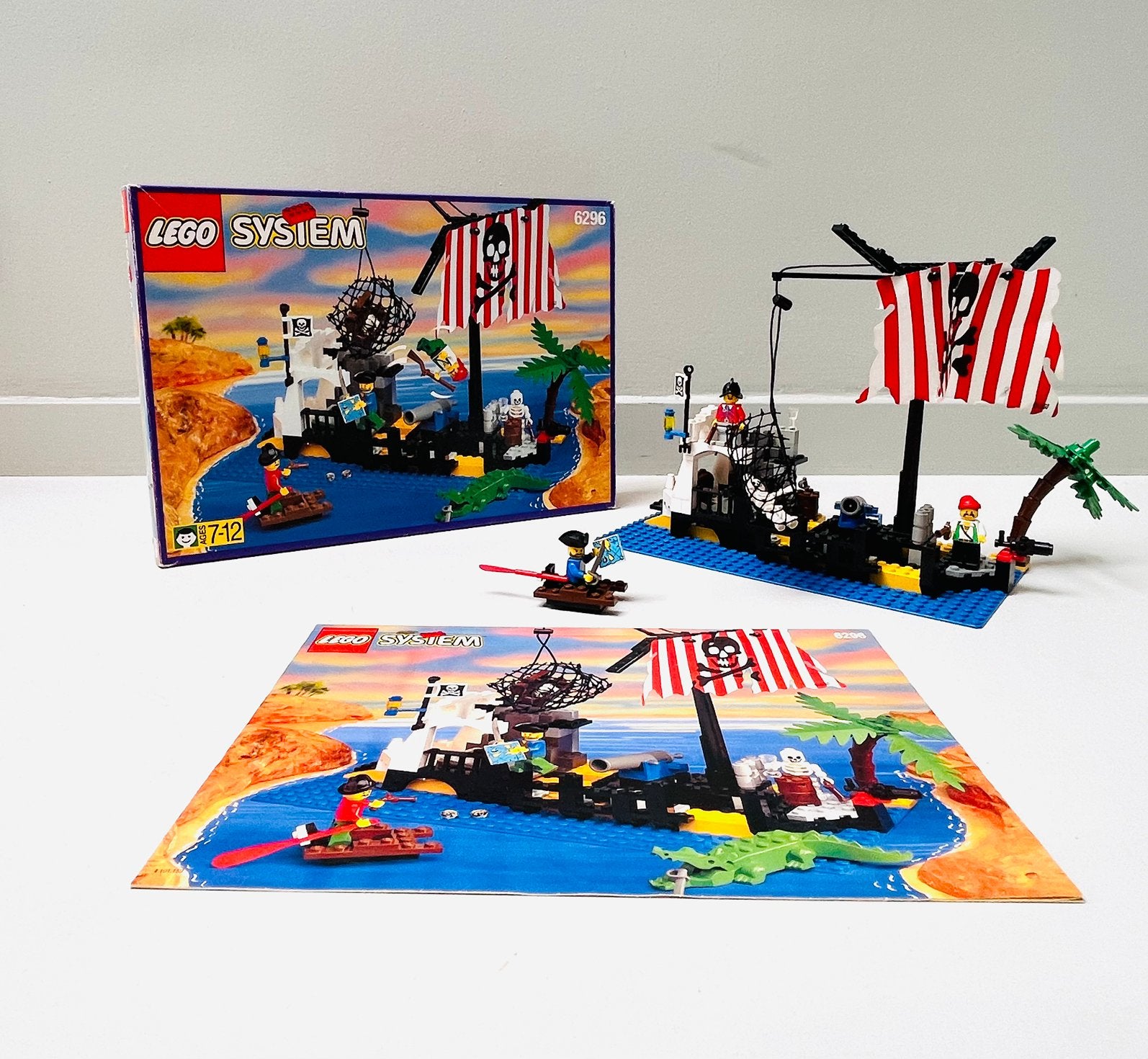 LEGO Pirates 6296 Shipwreck Island – met zeldzame doos, Instructions incluses, Enlèvement ou Envoi, Lego, Ensemble complet