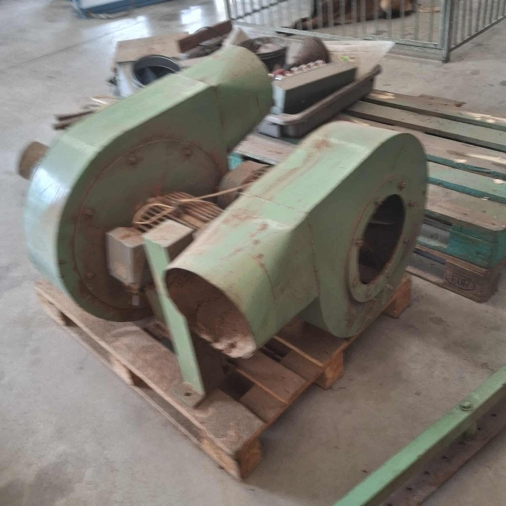 Industriële stofafzuiger / ventilator 380V (5,5 kW), Doe-het-zelf en Bouw, Ophalen, Gebruikt, Afzuiger
