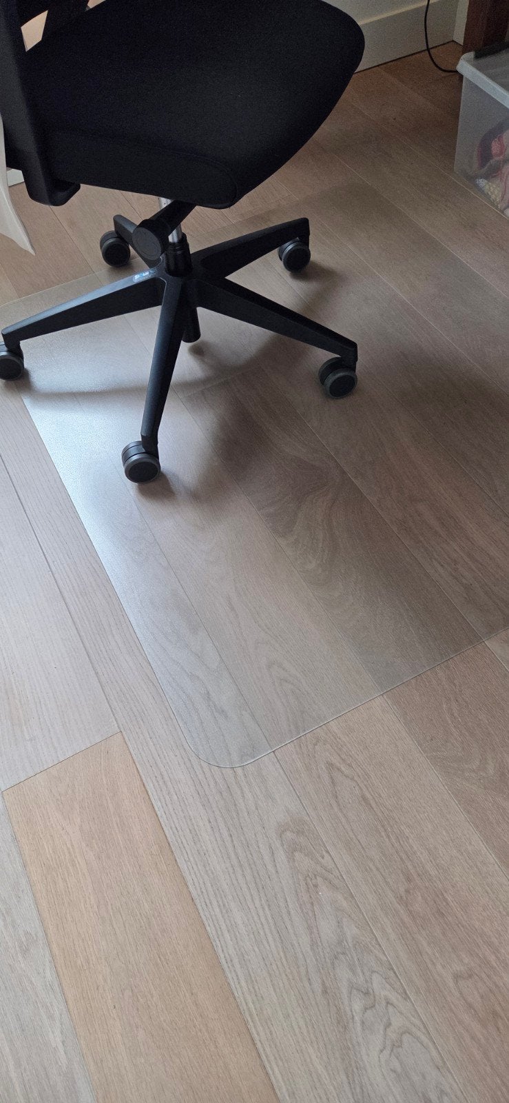 vloerbeschermer IKEA, Ophalen