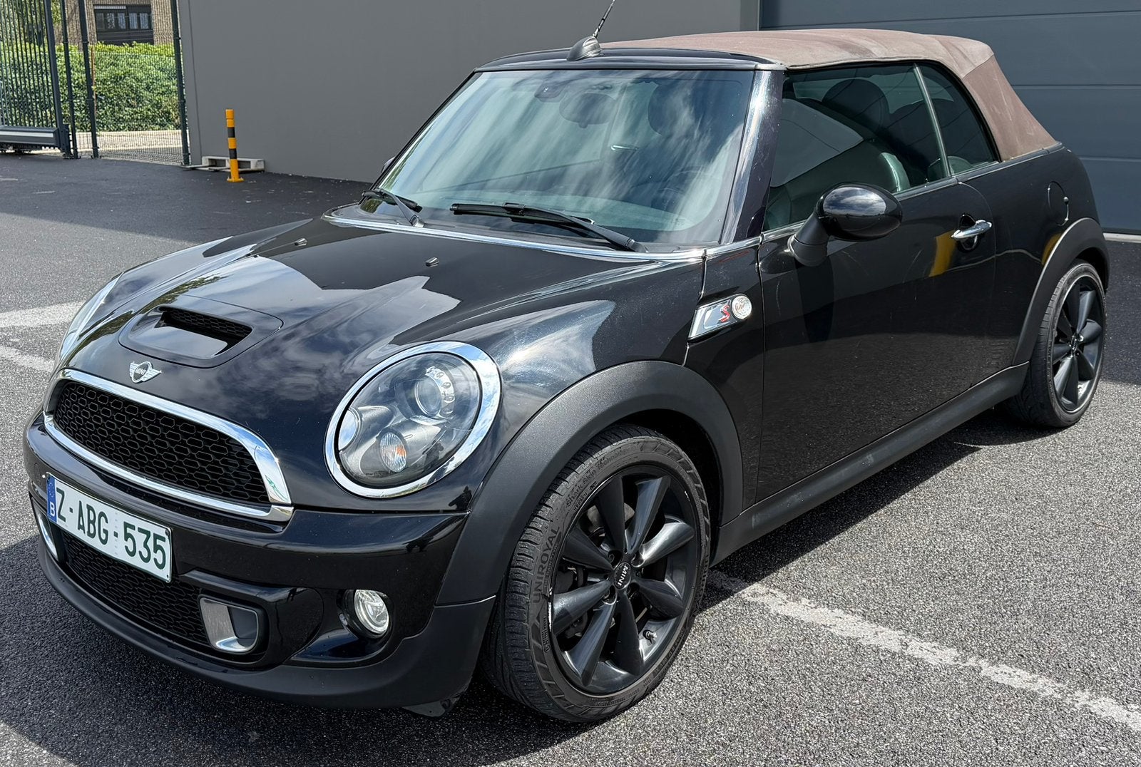 Mini Cooper S Cabrio 1.6i 184Cv 2014 140000Klms, Autos, Cuir, Euro 5, Achat, Entreprise