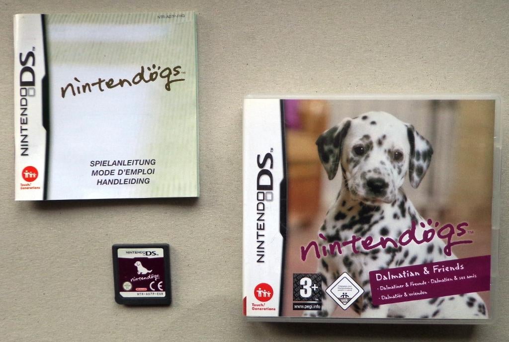 Nintendogs Dalmatiers & Friends voor de Nintendo DS Compleet, Enlèvement ou Envoi, Comme neuf
