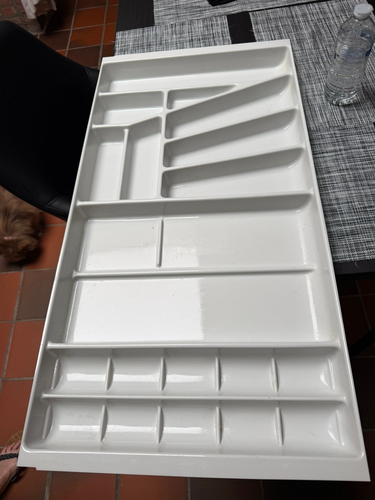 Bestekbak, Huis en Inrichting, Ophalen, Kunststof, Gebruikt, Bestekset