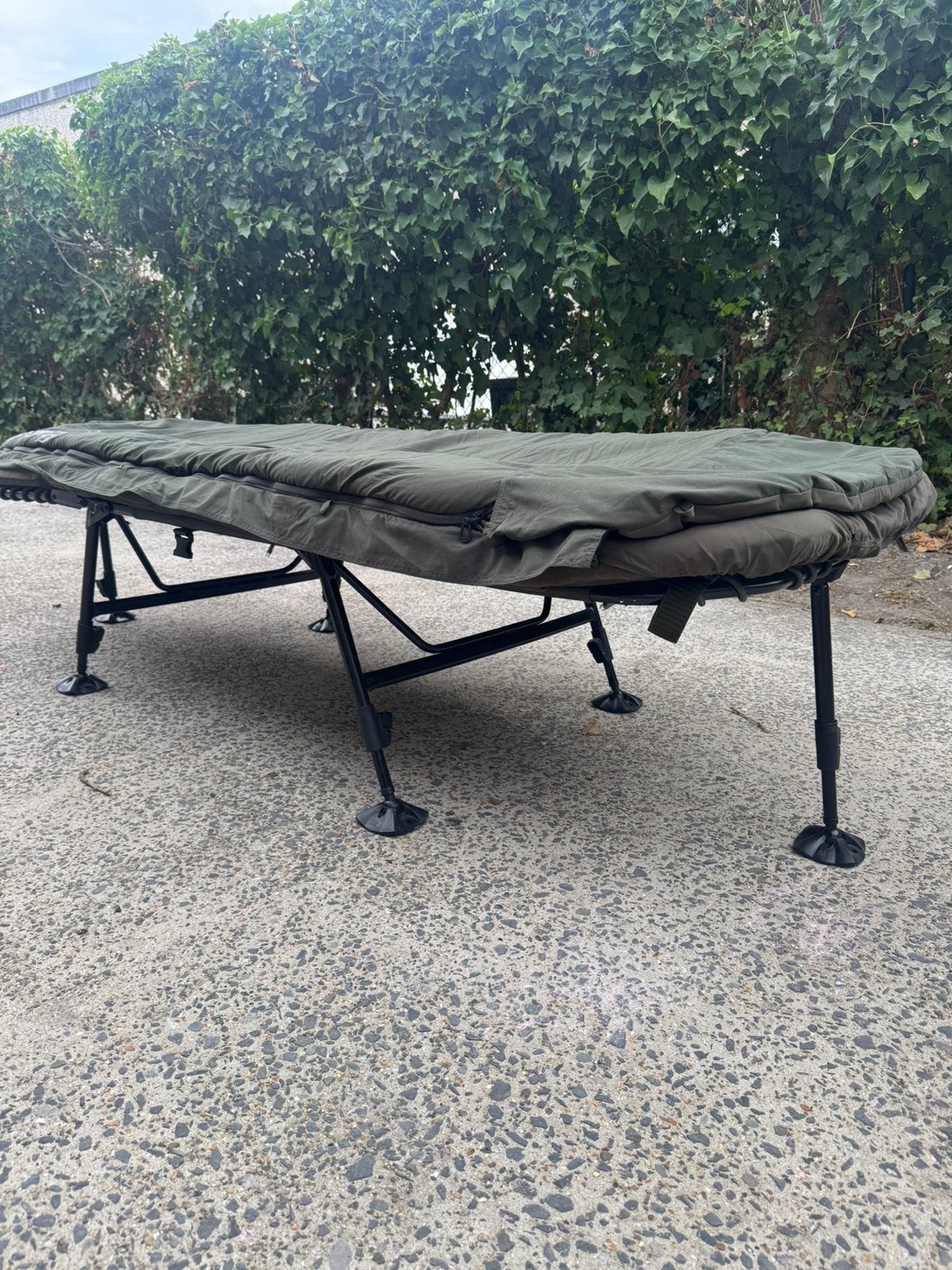 Nash Indulgence 5 Season SS3 stretcher (6 poten), Watersport en Boten, Hengelsport | Karpervissen, Ophalen, Zo goed als nieuw