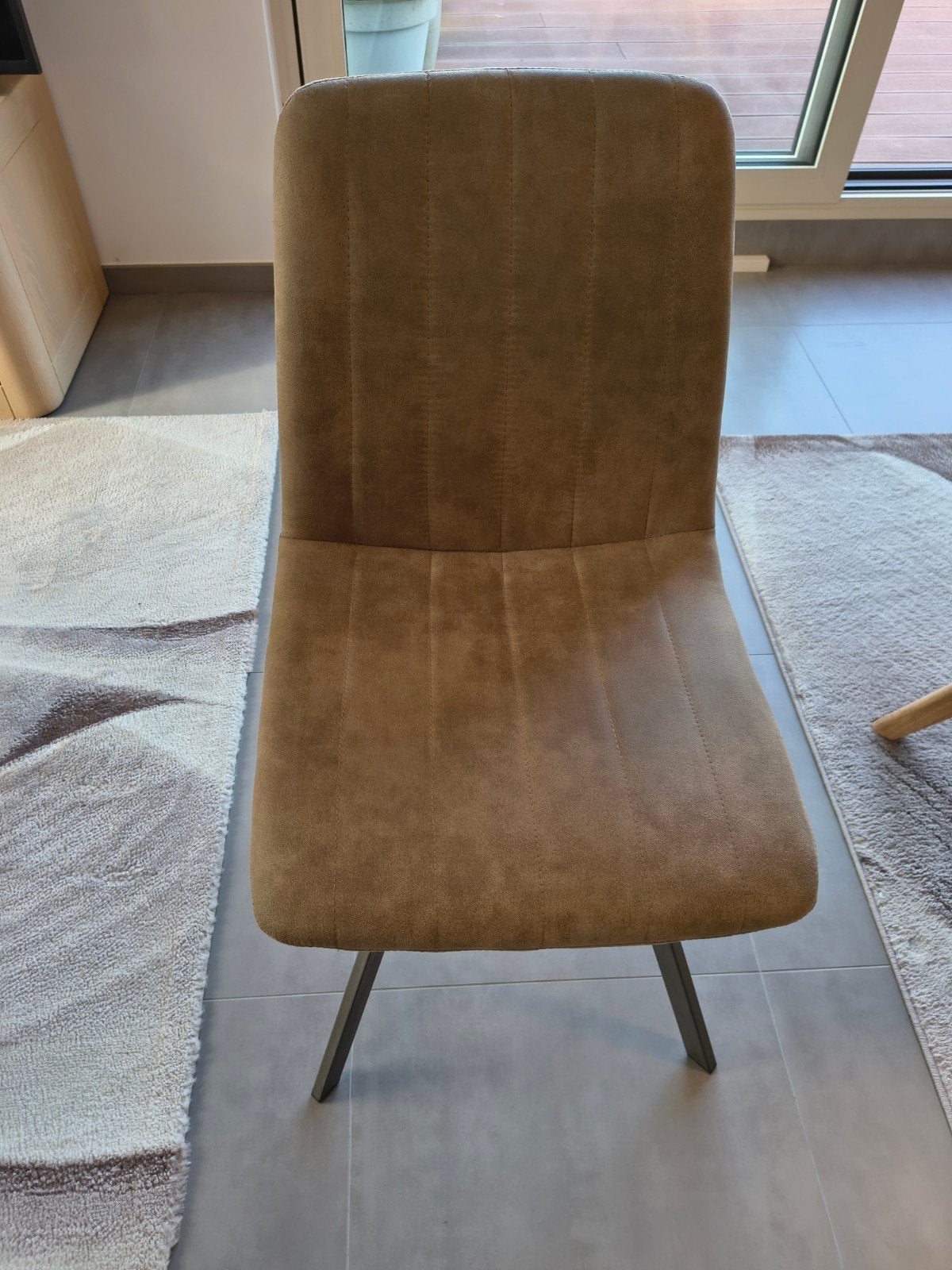 Eetkamerstoelen, Huis en Inrichting, Ophalen, Gebruikt, Zwart, Vier