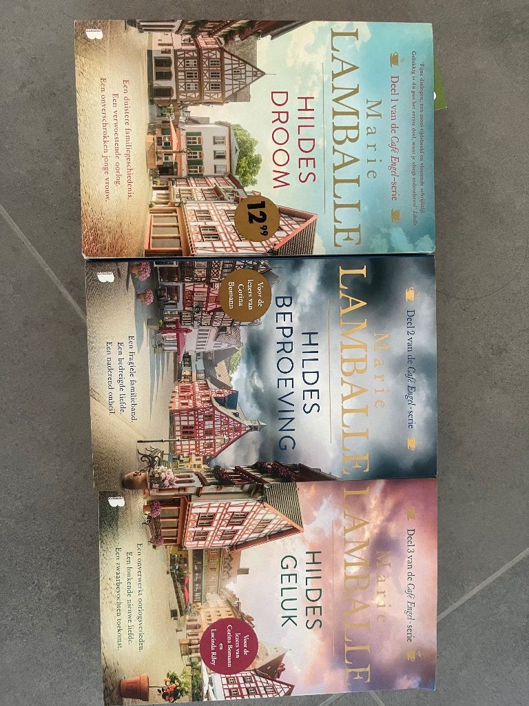 Serie “café Engel”, Boeken, Romans, Ophalen, Gelezen, Marie lamballe, België
