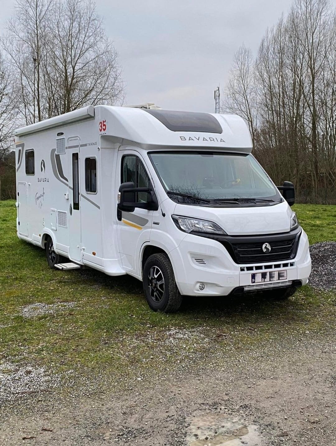 Bavaria T746 Nomade- 2022-Fiat Ducato 2.2 140 CH - 40000km, Caravanes & Camping, Jusqu'à 4, Caméra de recul, Toilette à cassette