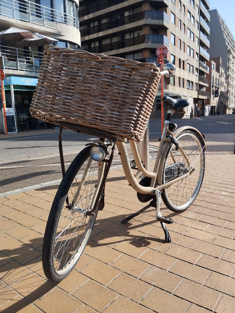 Retro damesfiets zonder versnellingen, Ophalen, Gebruikt, Terugtraprem, Versnellingen