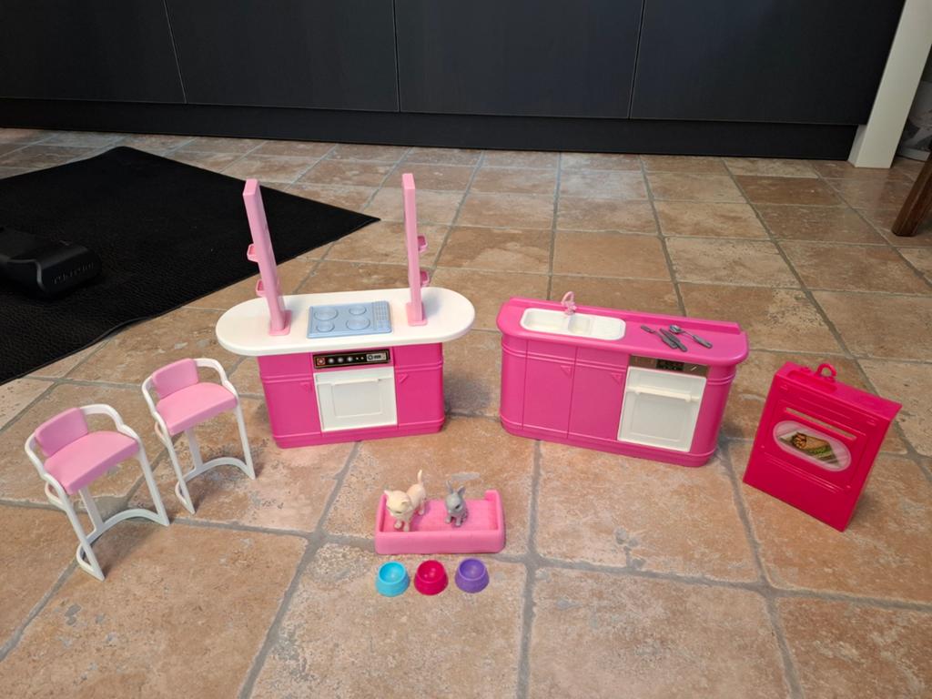 Barbie: keuken, Enlèvement