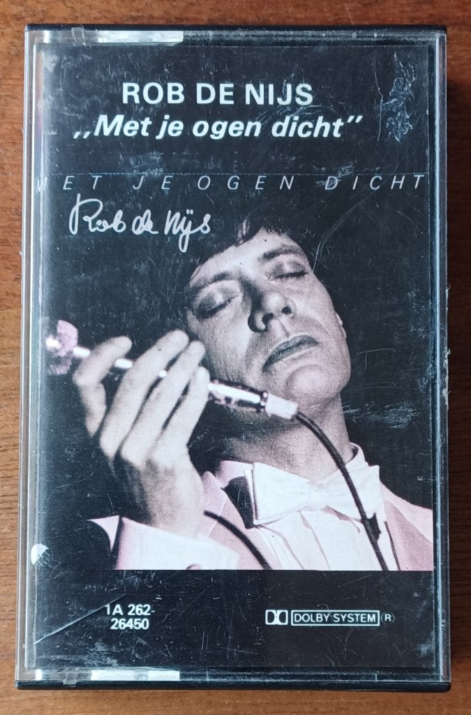 Cassette// ROB DE NIJS // Met je ogen dicht // 1980, CD & DVD, Enlèvement ou Envoi