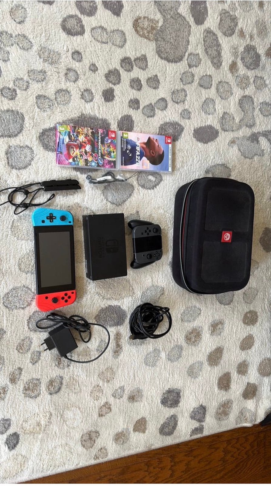 Nintendo switch, Switch 2019 Upgrade, Comme neuf, Enlèvement, Avec jeux