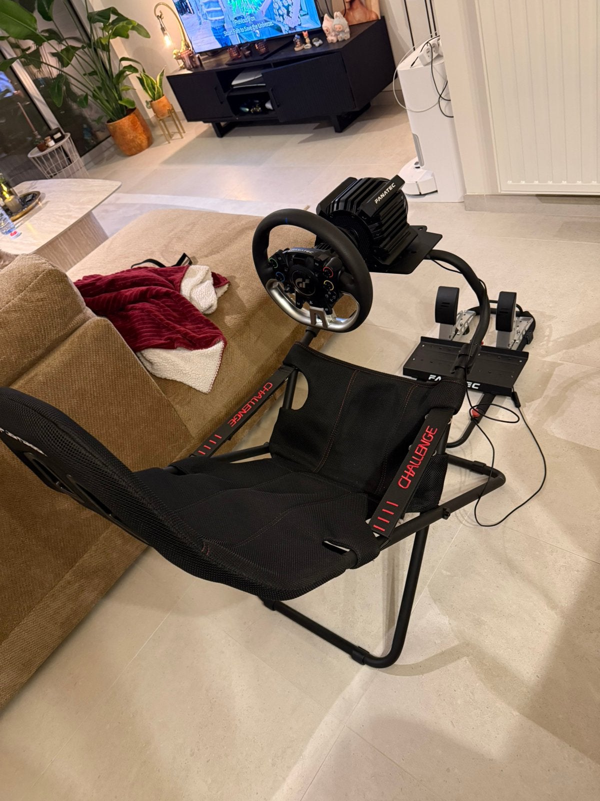 Fanatec dd5 pro en playseat chalenge, Enlèvement, Comme neuf, Playseat ou Siège de jeu, PlayStation 4