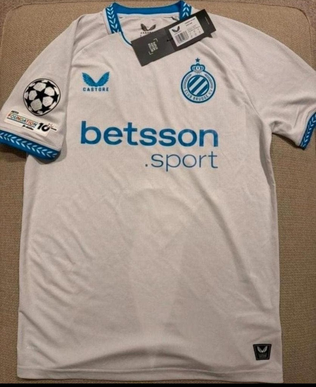 Club Brugge Tzolis Voetbal Uitshirt Origineel 2026, Verzenden