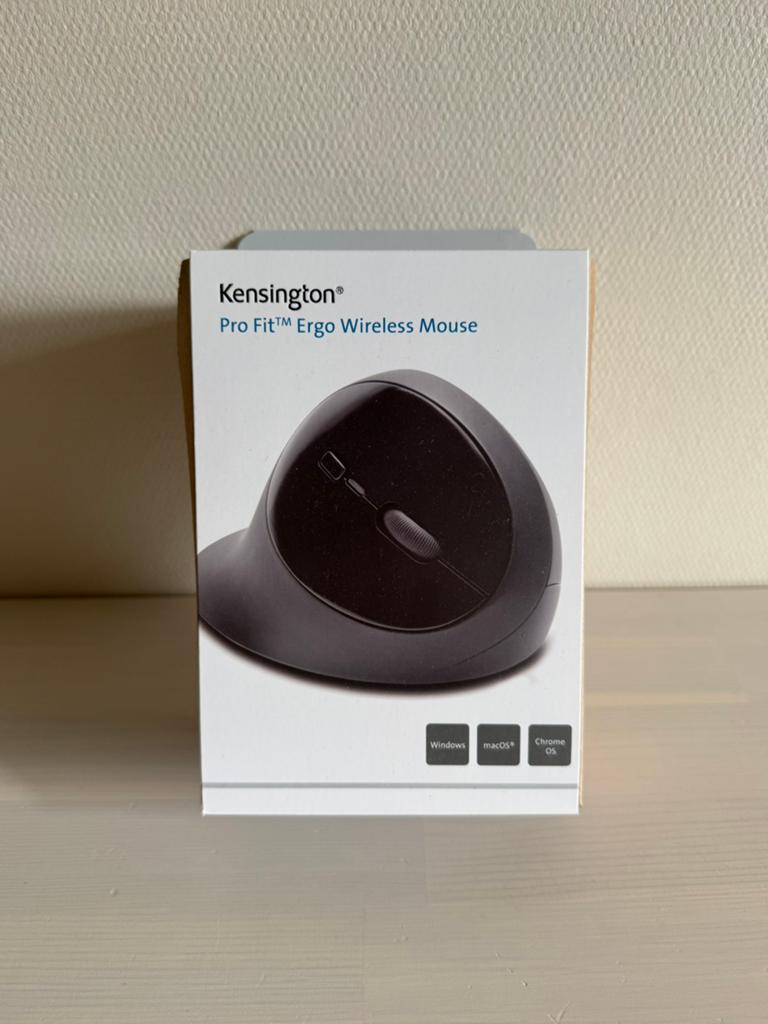 Kensington Pro Fit Ergo draadloze muis (nieuw), Computers en Software, Muizen, Rechtshandig, Muis, Ergonomisch, Nieuw