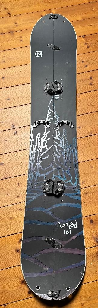 SPLITBOARD  snowboard, Nitro Nomad 161 complete set, Sport en Fitness, Snowboarden, Ophalen, Zo goed als nieuw, Board