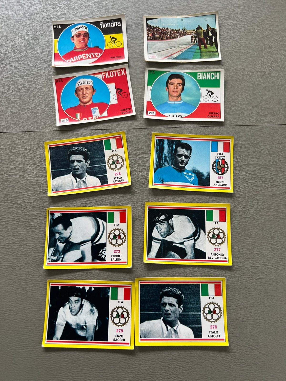 Panini sprint 73 wielrennen, Verzenden, Zo goed als nieuw, Meerdere plaatjes
