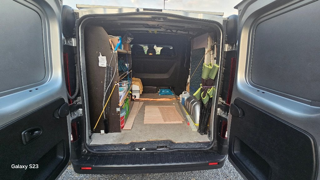 Renault traffic, dubbele cabine, automaat., Auto's, Automaat, Stof, 4 cilinders, Renault
