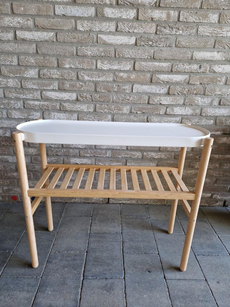Ikea Satsumas plantenstandaard, Ophalen, 50 tot 100 cm, Zo goed als nieuw, Ovaal