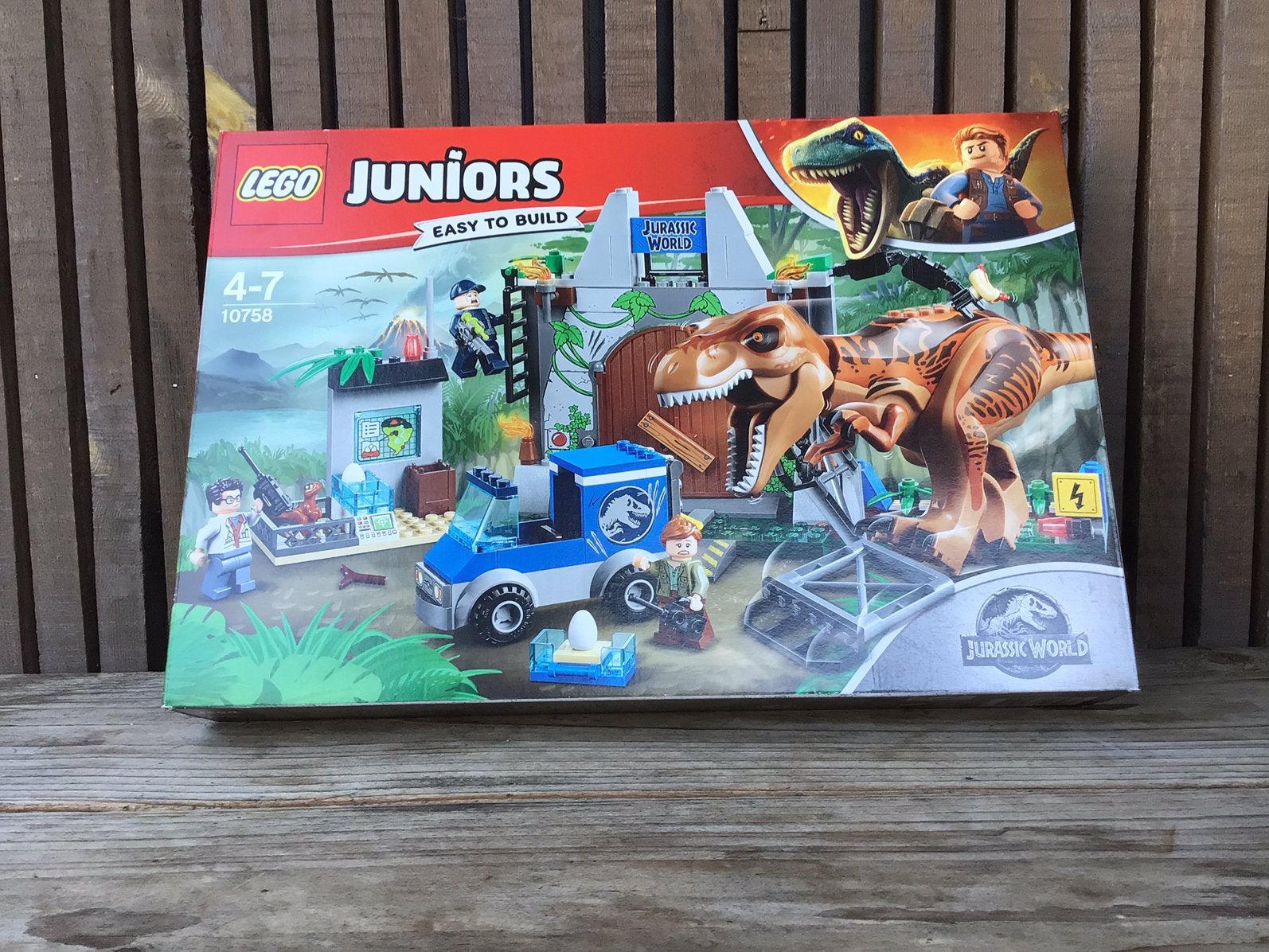 Lego junior jurassic world - 10758, Jurassic World, Lego, Ensemble complet, Comme neuf