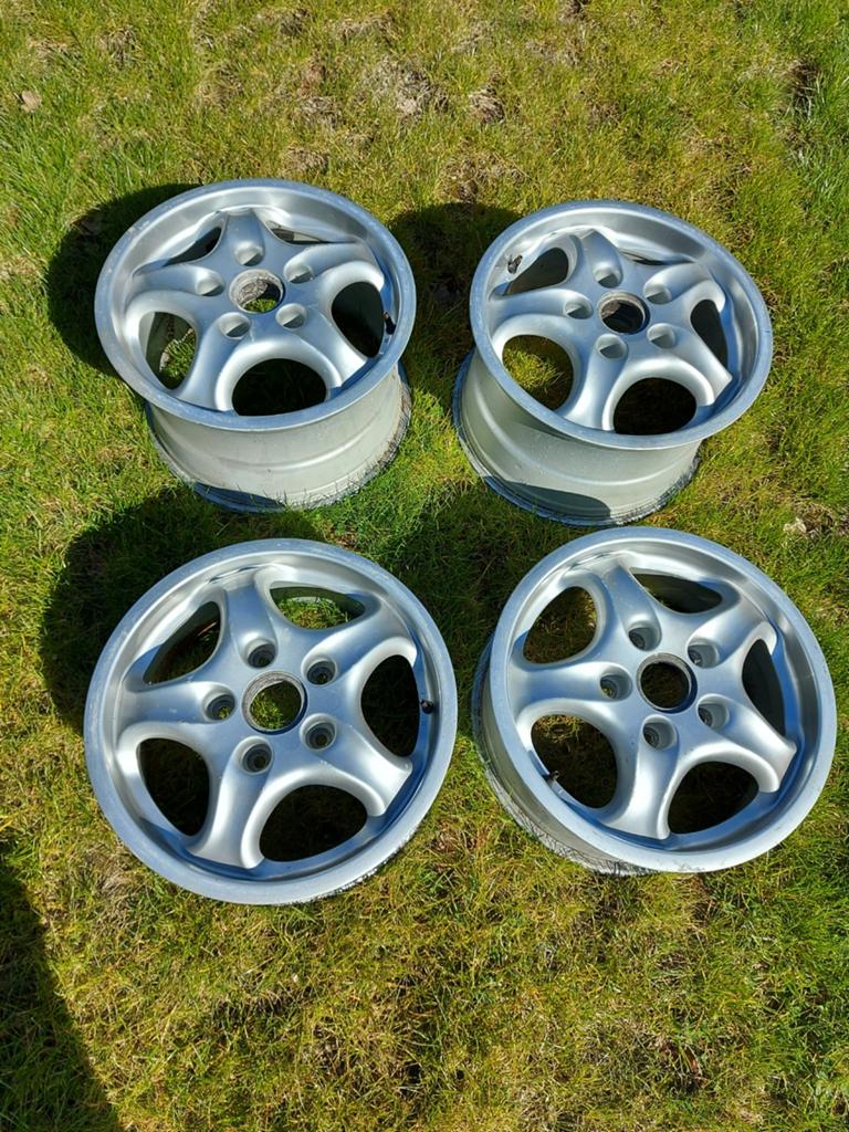 16inch velgen porsche 5x130, Enlèvement, Utilisé