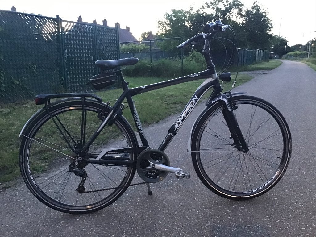 Heren fiets, Ophalen