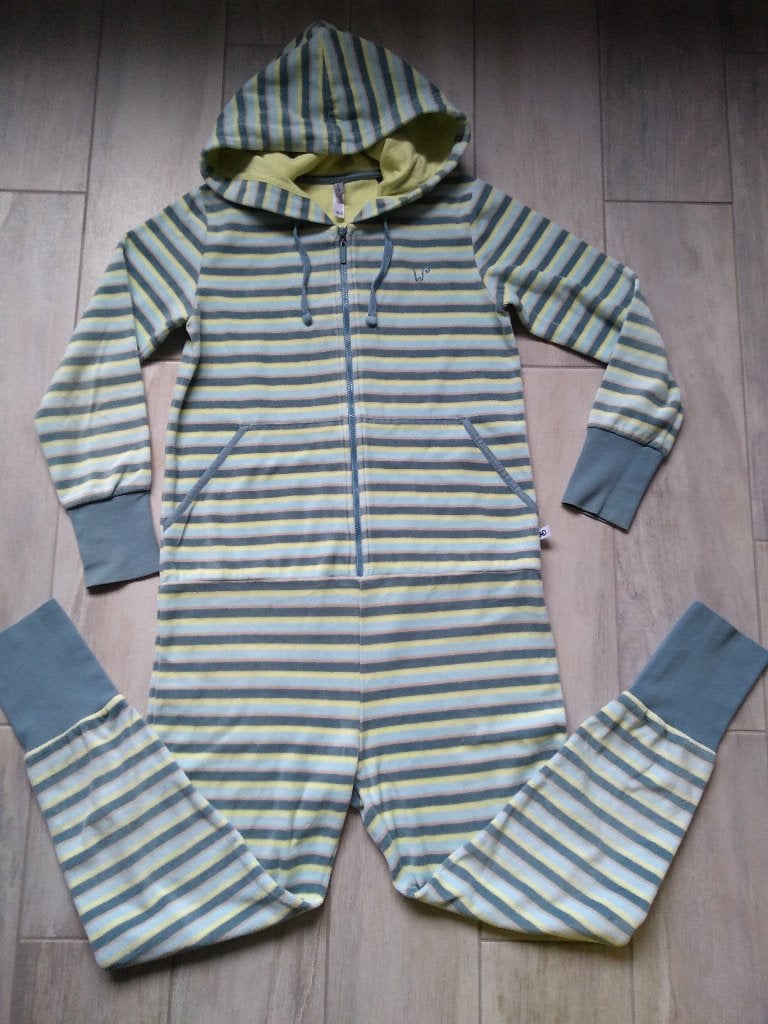 ★ M140 - Woody winteronesie in velours thema uil, Enfants & Bébés, Vêtements enfant | Taille 140, Garçon, Enlèvement ou Envoi