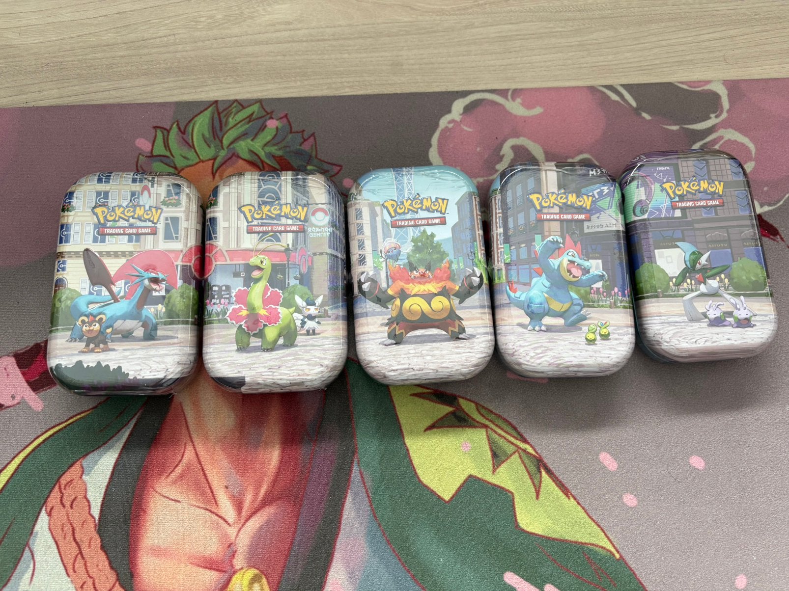 Pokémon TCG Lumiose City Mini Tins (2 boosters each minitin), Ophalen of Verzenden, Zo goed als nieuw