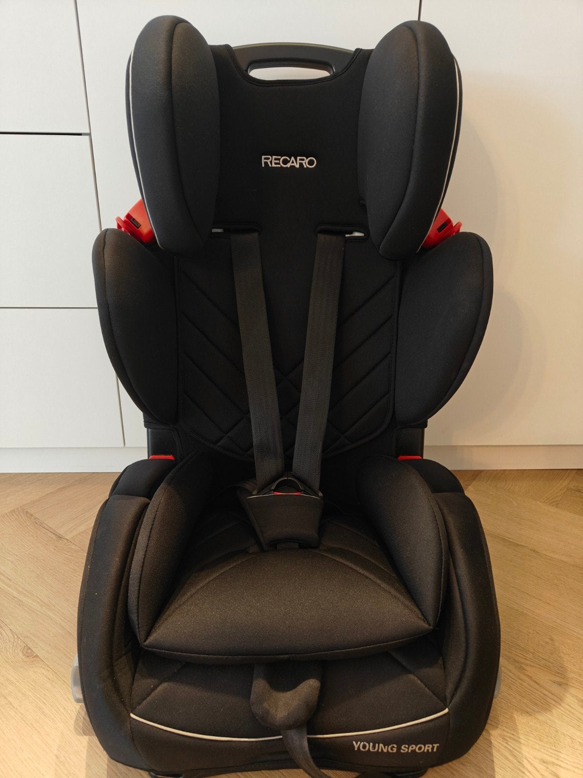 Autostoel Recaro young sport, Verstelbare rugleuning, Ophalen, Overige merken, Gebruikt