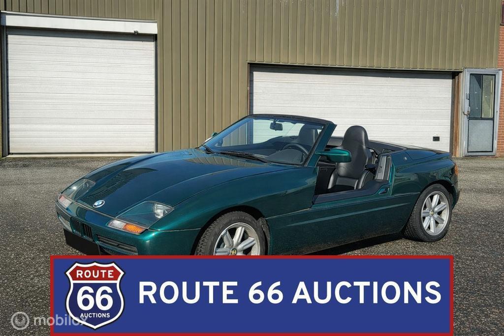 BMW Z1 Roadster | 1989 | Route 66 Auctions, Auto's, Zwart, Bedrijf, Handgeschakeld, Overige carrosserie