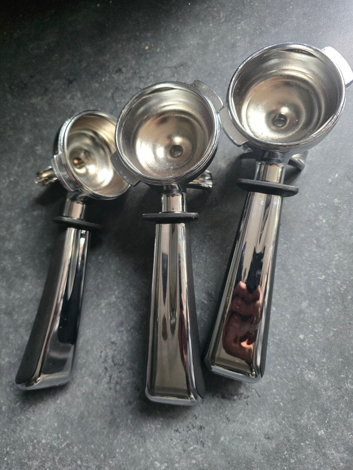 3 piston/ portafilter, Ophalen, Nieuw, Gemalen koffie