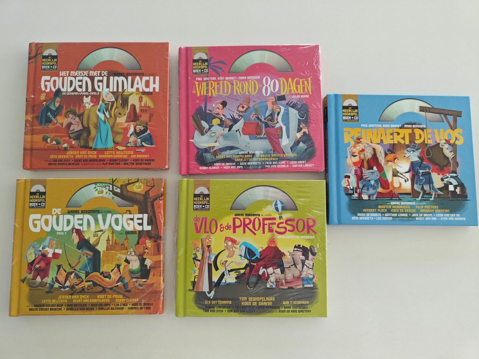 luisterverhalen, Cd's en Dvd's, Ophalen