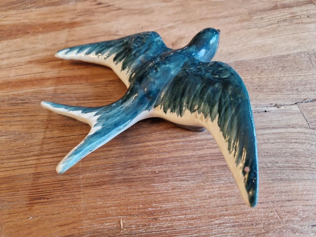 Vintage keramische Zwaluw, Ophalen of Verzenden