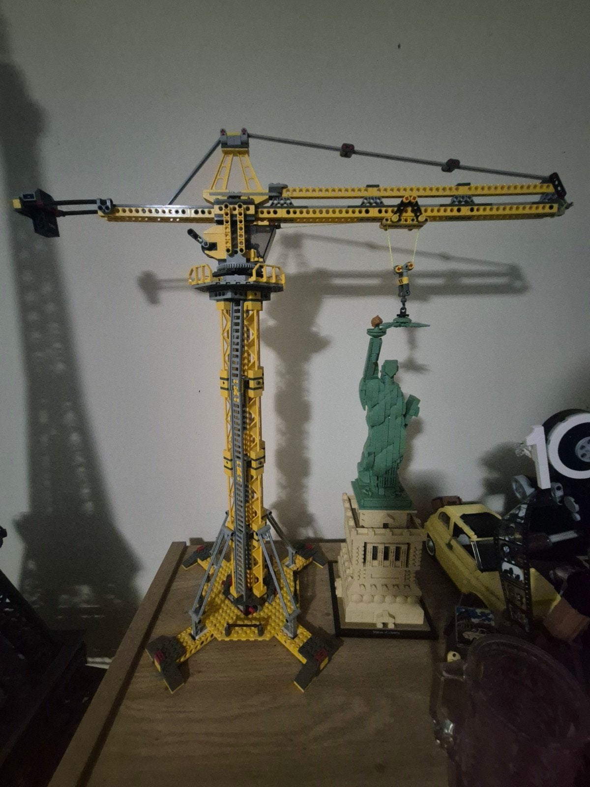 Lego torenkraan, Ophalen, Compleet, Lego