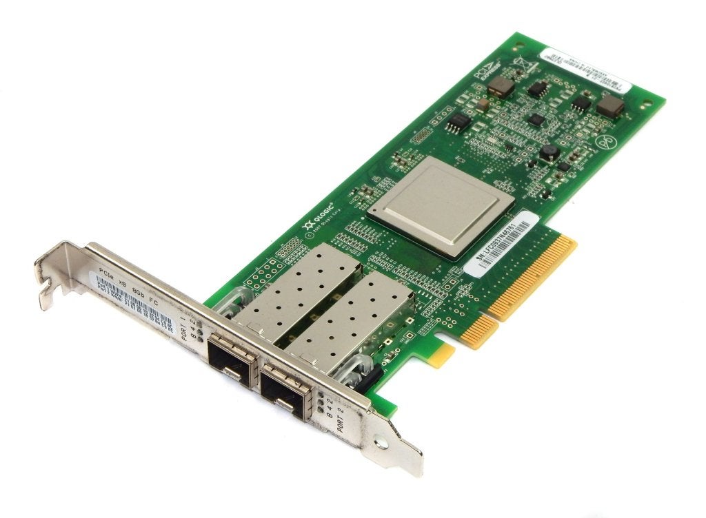 QLogic QLE2562 2-port 8GB SFP+ Full Profile HBA, Informatique & Logiciels