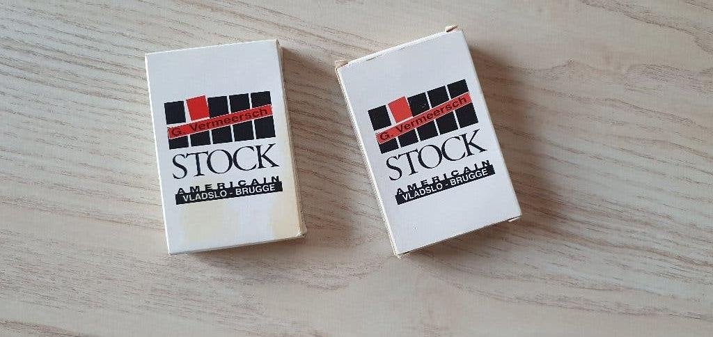 Speelkaarten Stock Americain (Vladslo-Brugge), Ophalen, Nieuw, Speelkaart(en)