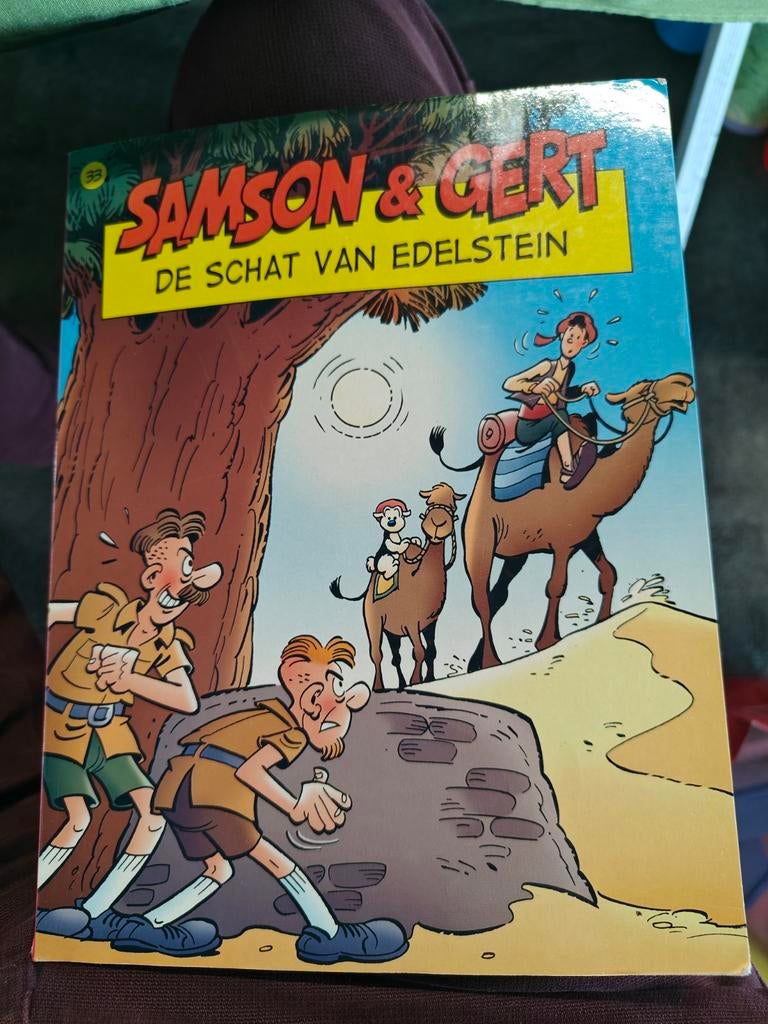 Samson & Gert --- nr. 33 --- De schat van Edelstein, Enlèvement ou Envoi