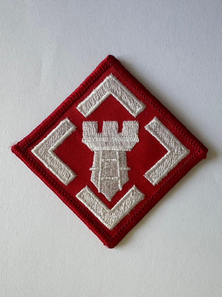 US Army 20th Engineer Brigade Patch, Collections, Enlèvement ou Envoi