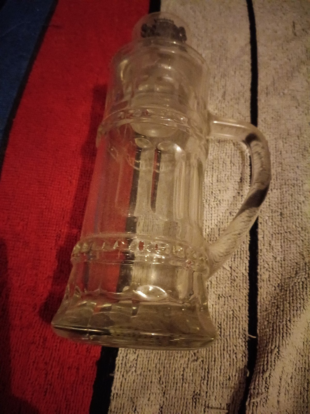 groot bier glas, Antiek en Kunst, Ophalen