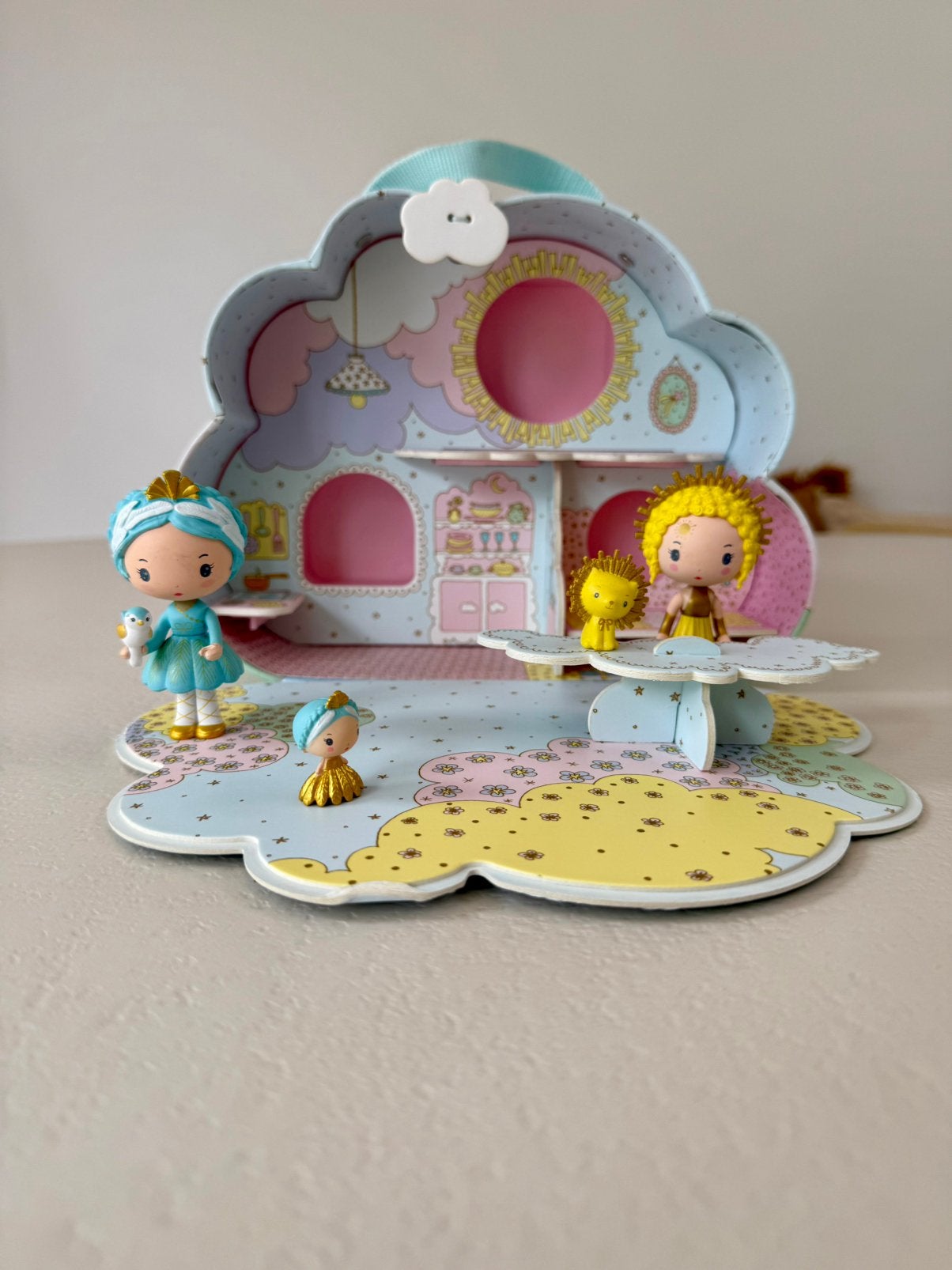 Djeco Wolkenhuis "Sunny & Mia" + Extra "Grace & Stella", Ophalen, Zo goed als nieuw