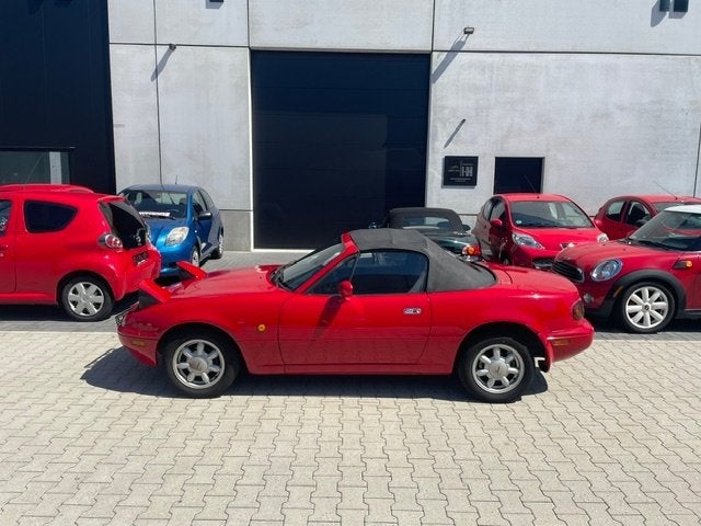 Mazda MX5 1.6I NA Oldtimer, Goede staat, Keuring + Garantie, Autos, Rouge, Achat, Entreprise, Boîte manuelle