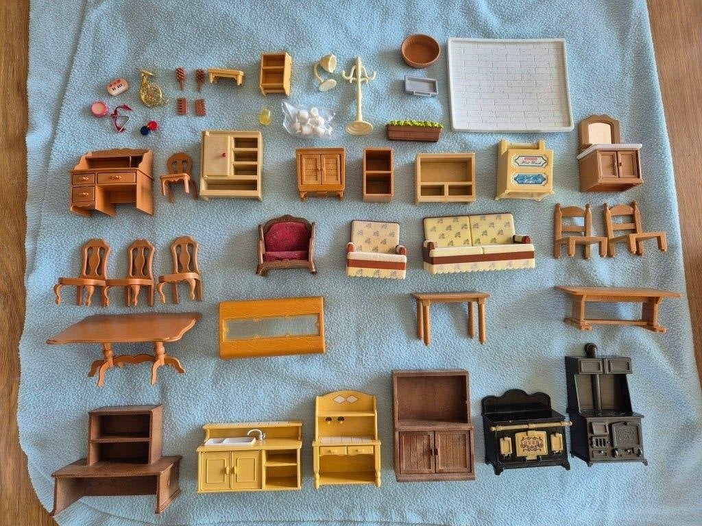 Sylvanian - Divers meubles lot, Enlèvement ou Envoi, Utilisé, Accessoires