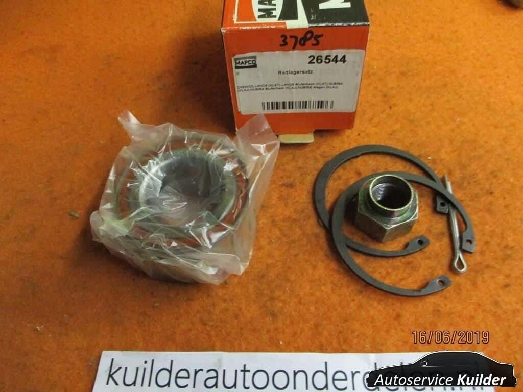 Wiellagerset Voorzijde Daewoo Lanos Nubira MAPCO GMBH, Neuf, Daewoo, -, -