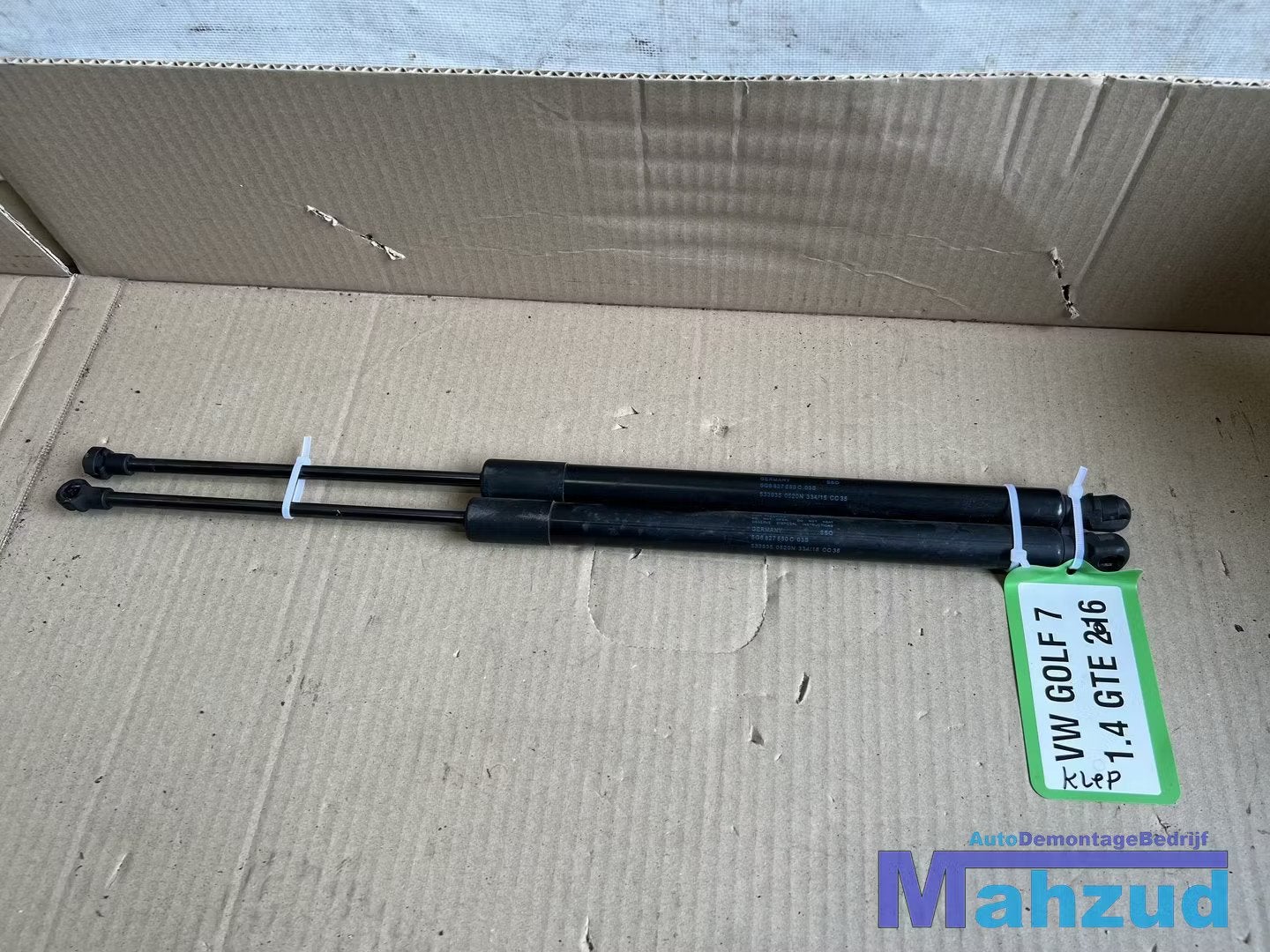 VW GOLF 7 Achterklep gasveer set 2012-2021, Auto-onderdelen, Gebruikt, Volkswagen, Volkswagen AG, Vw@volkswagen.de