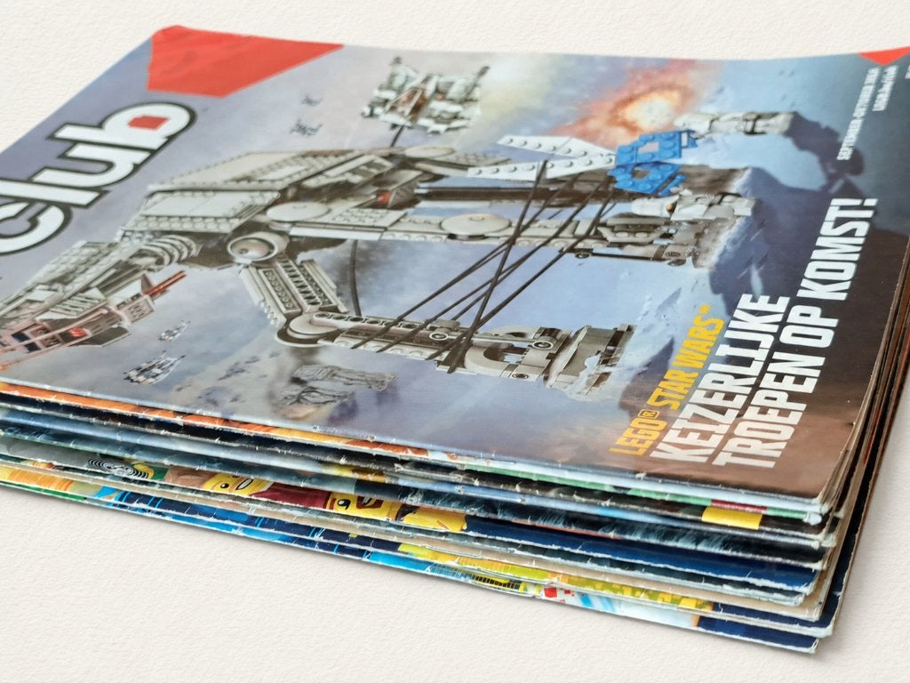 18 LEGO Club Magazines – o.a. Star Wars & Chima (2014), Lego, Utilisé, Autres types, Enlèvement ou Envoi
