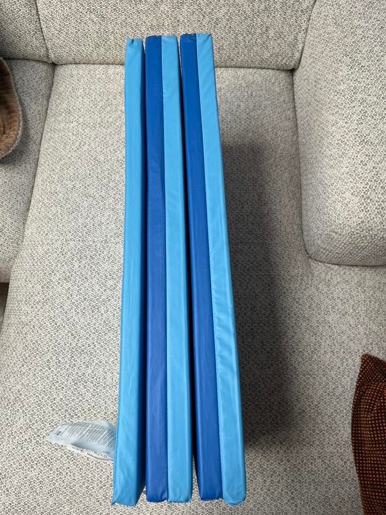 Tapis de jeu en peluche bleu Ikea, Enlèvement, Comme neuf