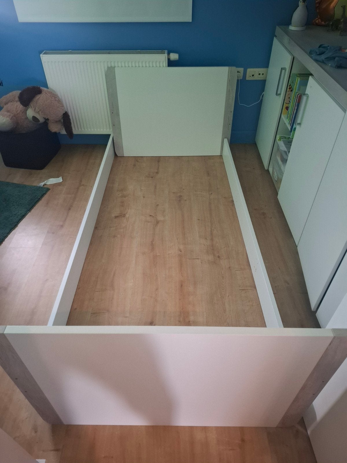 baby en meegroeibed incl matras meegroeibed en 2 lattenbodem, Ophalen, Gebruikt, Lattenbodem