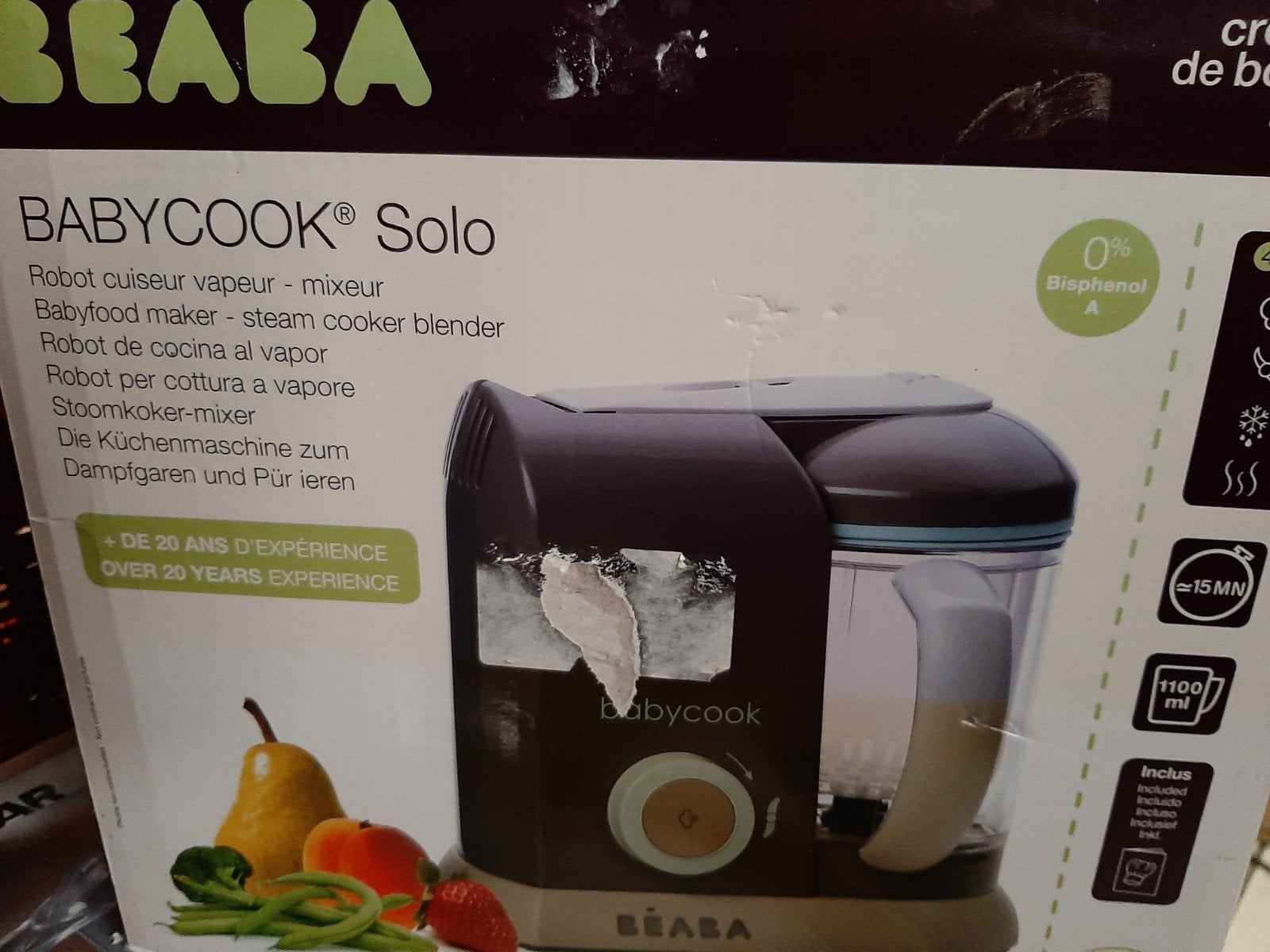 Babycook solo, Electroménager, Bouilloires, Enlèvement ou Envoi
