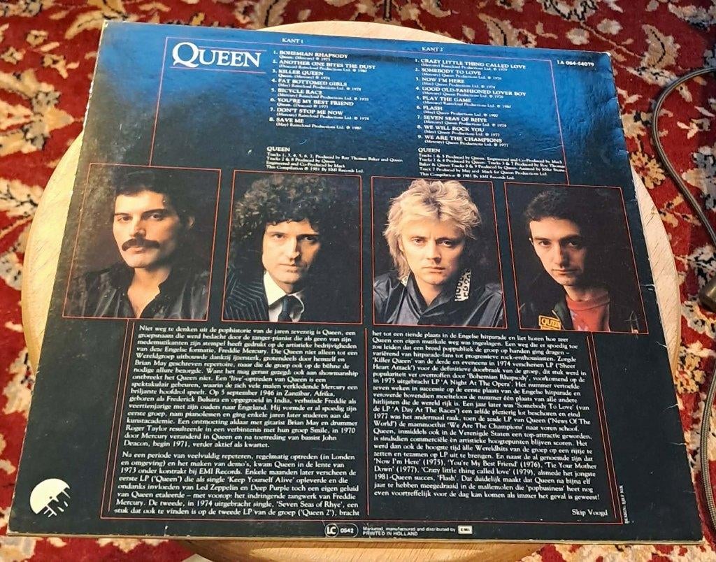 Queen - Grootste hits, Cd's en Dvd's, Ophalen of Verzenden, Gebruikt, 12 inch